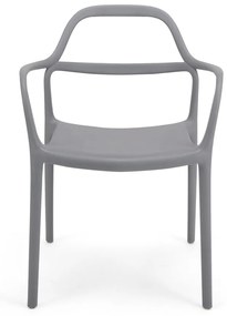 Комплект от 2 сиви трапезни стола Chaur Dali - Bonami Selection