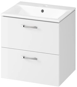 Cersanit S801-456 - Стенен шкаф за баня с мивка NIKO 50x40 см бял