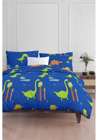 Синьо единично детско спално бельо 140x200 cm Dinolar – Mijolnir