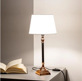 Brilagi - Настолна лампа CERIA 1xE14/40W/230V черна/медна/бяла