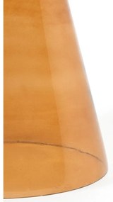 Стъклена кръгла странична масичка ø 37 cm Dakwa – Light &amp; Living