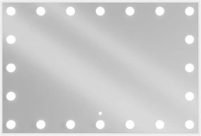 Mexen Dona осветено баняно огледало 100 x 80 см, LED 6000K, антиоблачна защита - 9818-100-080-611-00