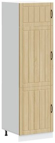 853870 vidaXL Кухненски шкаф Lucca, дъб сонома, инженерно дърво