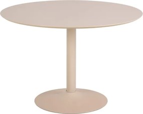 KORFU Бежов (Кашмир) - КРЪГЛА МАСА 110 cm ЗА КУХНЯ ТРАПЕЗАРИЯ ХОЛ ФУРНИР