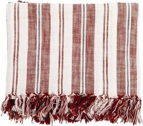 Теракотено памучно одеяло 150x200 cm Indira – Tiseco Home Studio