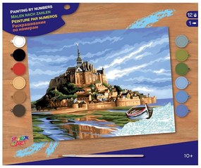 Sequin Art - Рисуване по номера - голям размер, Монт Сент Мишел, Франция