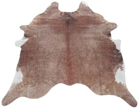 Кафява синтетична кожa 100x135 cm Etosha – Ayyildiz Carpets