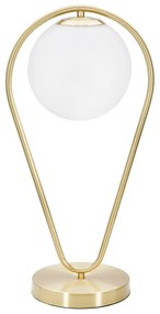 Mauro Ferretti Настолна лампа Glamy в златисто Drop - Mauro Ferretti