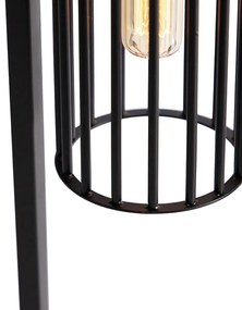 Модерна настолна лампа черна - Balenco Wazo