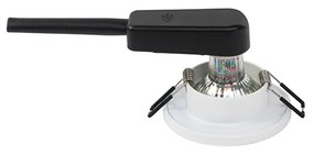 Комплект от 6 модерни вградени спота за баня бели - Shed