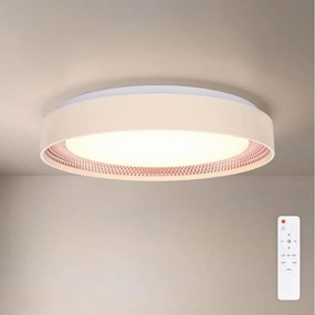 BRILAGI - LED димируемо таванно осветително тяло WALDO LED/48W/230V Ø 40 см бежово/златисто + дистанционно управление