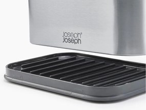 Метална стойка за перилни препарати в блестящо сребрист цвят Surface – Joseph Joseph