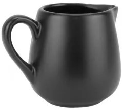 Horecano - Vision Black Каничка за мляко голяма с дръжка 200ml MATT (F0759-200FB)
