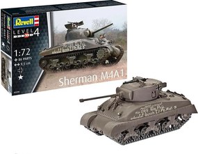 Revell - Сглобяем модел Танк Sherman M4A1 R03290