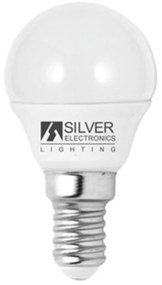 Сферична LED крушка за лампа Silver Electronics Eco E14 5W - 3000K