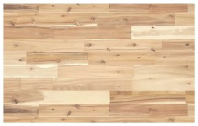 3279736 vidaXL Плот за бюро, необработен, 120x50x4 см, масивно дърво акация