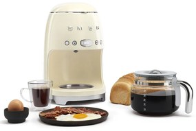 Бежова машина за филтърно кафе 50's Retro Style - SMEG