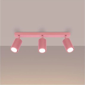 Brilagi - LED точково осветително тяло CRESTO 3xGU10/10W/230V розово