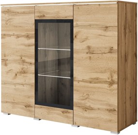 Витрина Vera mini-Естествено дърво