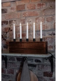 Кафява коледна светлинна украса Albero – Markslöjd