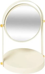 Огледало за баня 5five Ivory, Кръгло, Pivot Duo