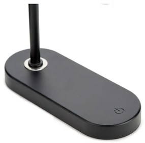 Черна настолна лампа (височина 36,5 cm) Evaro - Gingko