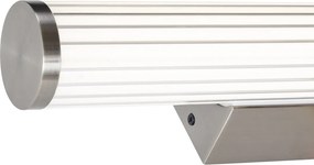 Ретро стенна лампа Gunmetal 40.4cm вкл. LED IP44 - Coco