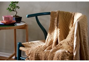 Бежова покривка за двойно легло 240x260 cm Reloved - JUNA