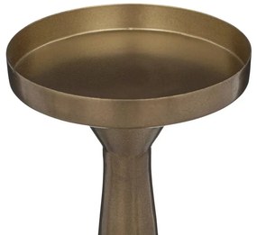 Свещник atmosphera Le Collectionneur, Метал, Златен, 41 cm