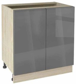 Долен шкаф МДФ Глосмакс 802 (80см) Сонома