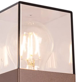 Външна лампа 70 см ръждиво кафява с наземна скоба и кабелен втулка - Denmark