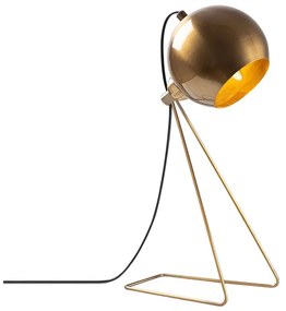 Настолна лампа в меден цвят с метален абажур (височина 45 cm) Mixed – Opviq lights