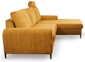 Ъглов диван Monte-Горчица