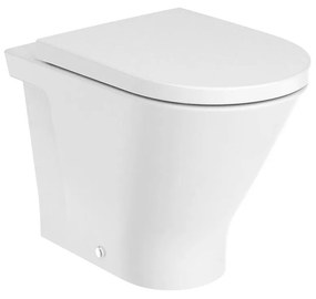 Тоалетна чиния, Roca, A3470N7000, за високо окачено или вградено казанче, двойно оттичане, 35.5x54x40см