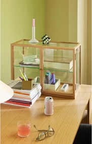 Витрина от декор от дъб в естествен цвят 60x42x32 cm Poetic – Hübsch