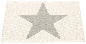 Светлосив килим за открито и закрито 70x50 cm Viggo Warm Grey – Pappelina