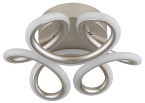 Globo 67386-24S - LED таванно осветително MELISAND 24W/230V, Ø 26 см, мат хром