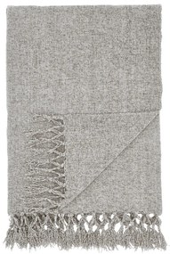 Сиво одеяло от шенил 130x170 cm Wilson – Catherine Lansfield