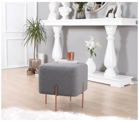 Сива табуретка Copper – Artie