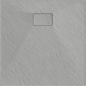 Mexen Hugo квадратен душов поддон SMC 90 x 90 см, сив - 42619090