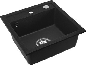 Кухненска мивка Rea West black metalic
