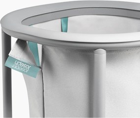Светлосив текстилен кош за пране 50 l Duo – Joseph Joseph