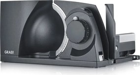 Уред за рязане - слайсер Graef MYtiny MT1006EU, 170W, 17 см, 0-15 мм, Детска защита, Сгъваем, Антрацит