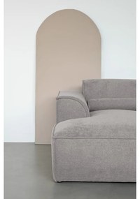 Светлосив ъглов диван (ляв ъгъл) Flex Felix – Miuform