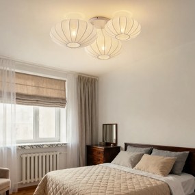 Japandi плафон бял 3 светлини - Multi Bida