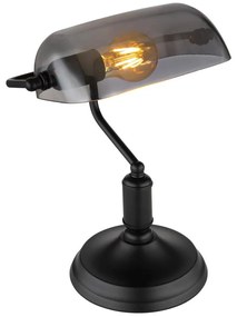 Globo 2491B - Настолна лампа ANTIQUE 1xE27/60W/230V черен