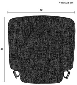 Възглавница за сядане 42x42 cm Friday - Zuiver