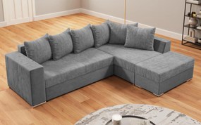 Разтегателен ъглов диван + табуретка Лондо