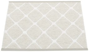 Светлосив и кремав килим за открито и закрито 70x60 cm Rex Fossil – Pappelina