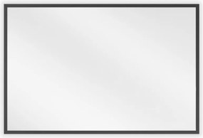 Mexen Loft правоъгълно огледало за баня 60 x 40 cm, черна рамка - 9852-060-040-000-70